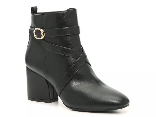Dsw black leather ankle boots 2025