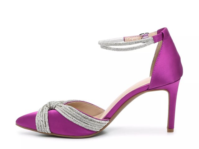 Purple discount pumps dsw