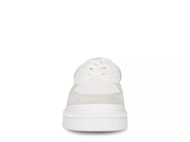 Madden girl white platform sneakers top