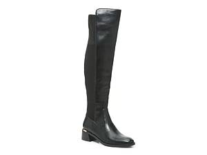 Dsw leather thigh high on sale boots