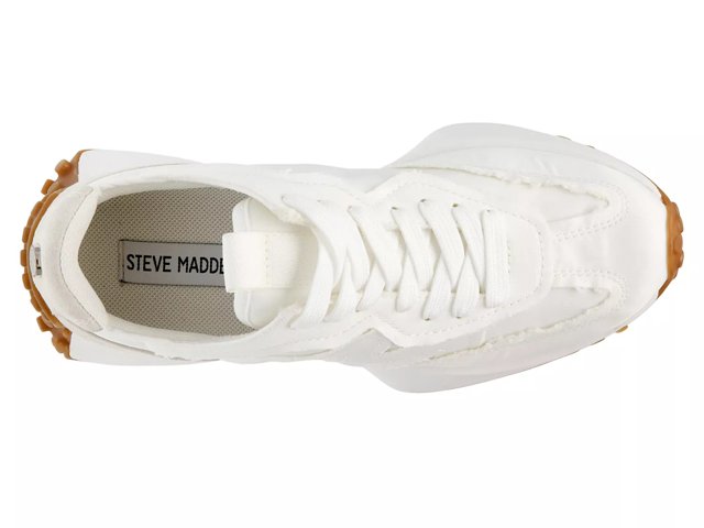 ★Steve Madden★ Campo ベージュ レースアップ スニーカー Steve Madden Campo Sneaker Beige