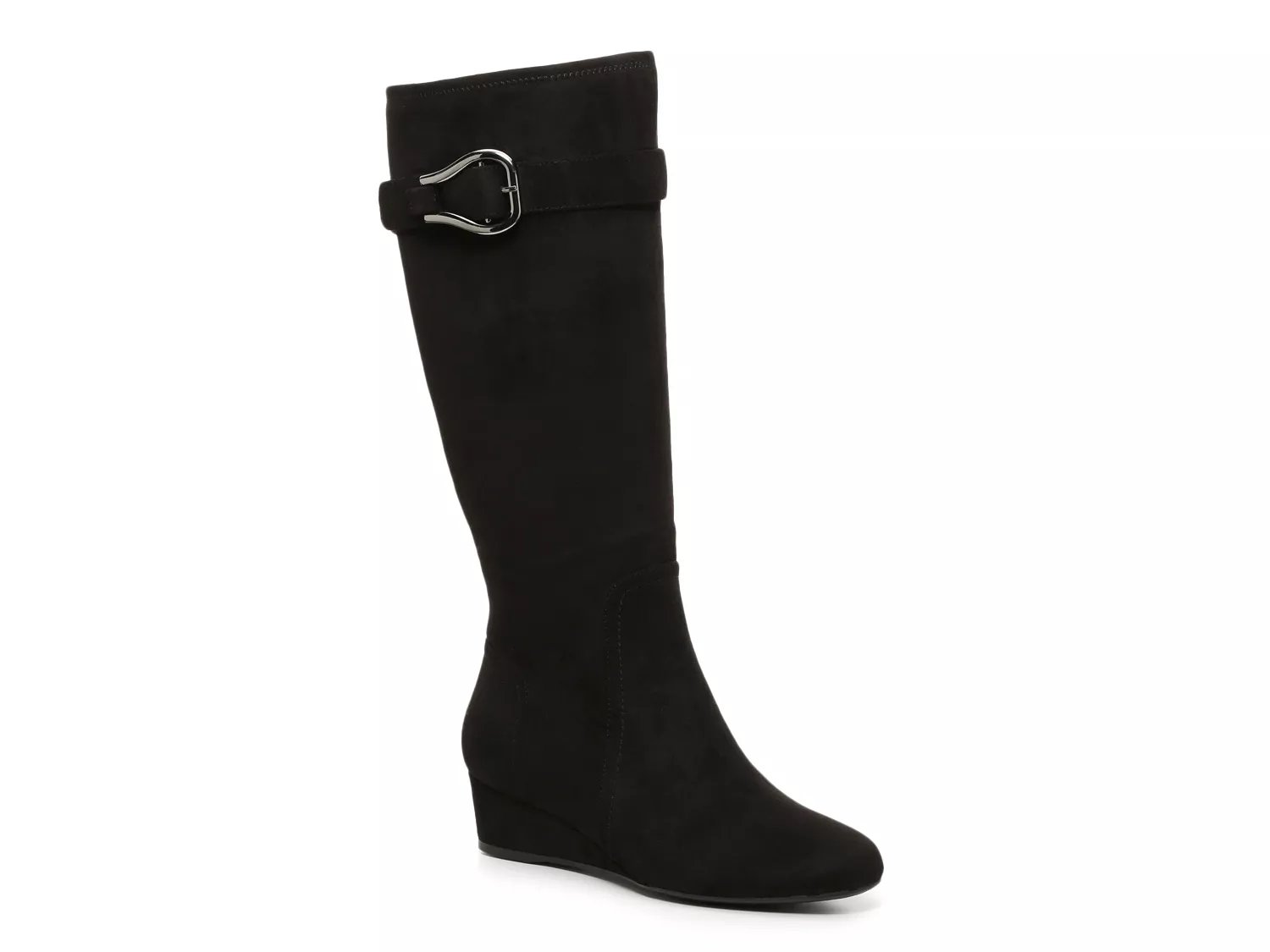 Wedge wide best sale calf boot