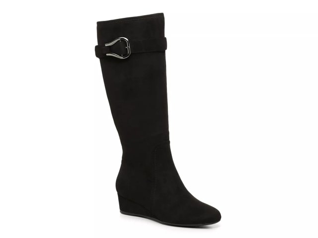 Wedge calf boots online