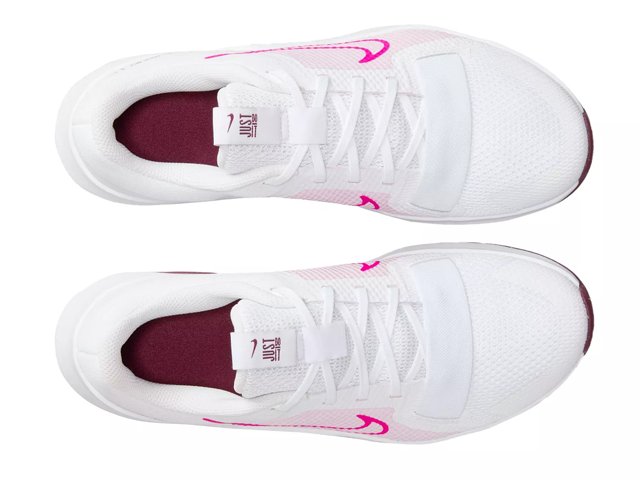 White and discount pink trainers