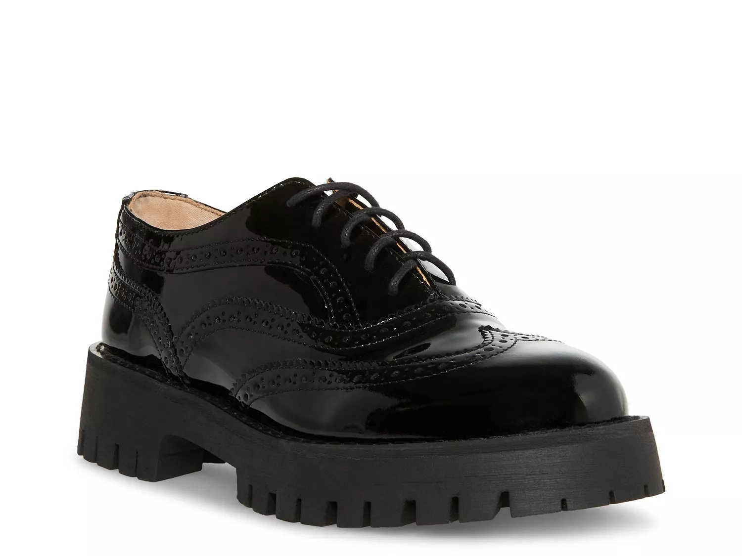 Platform deals wingtip shoes