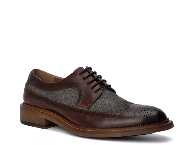 Vintage foundry wingtip oxford hot sale