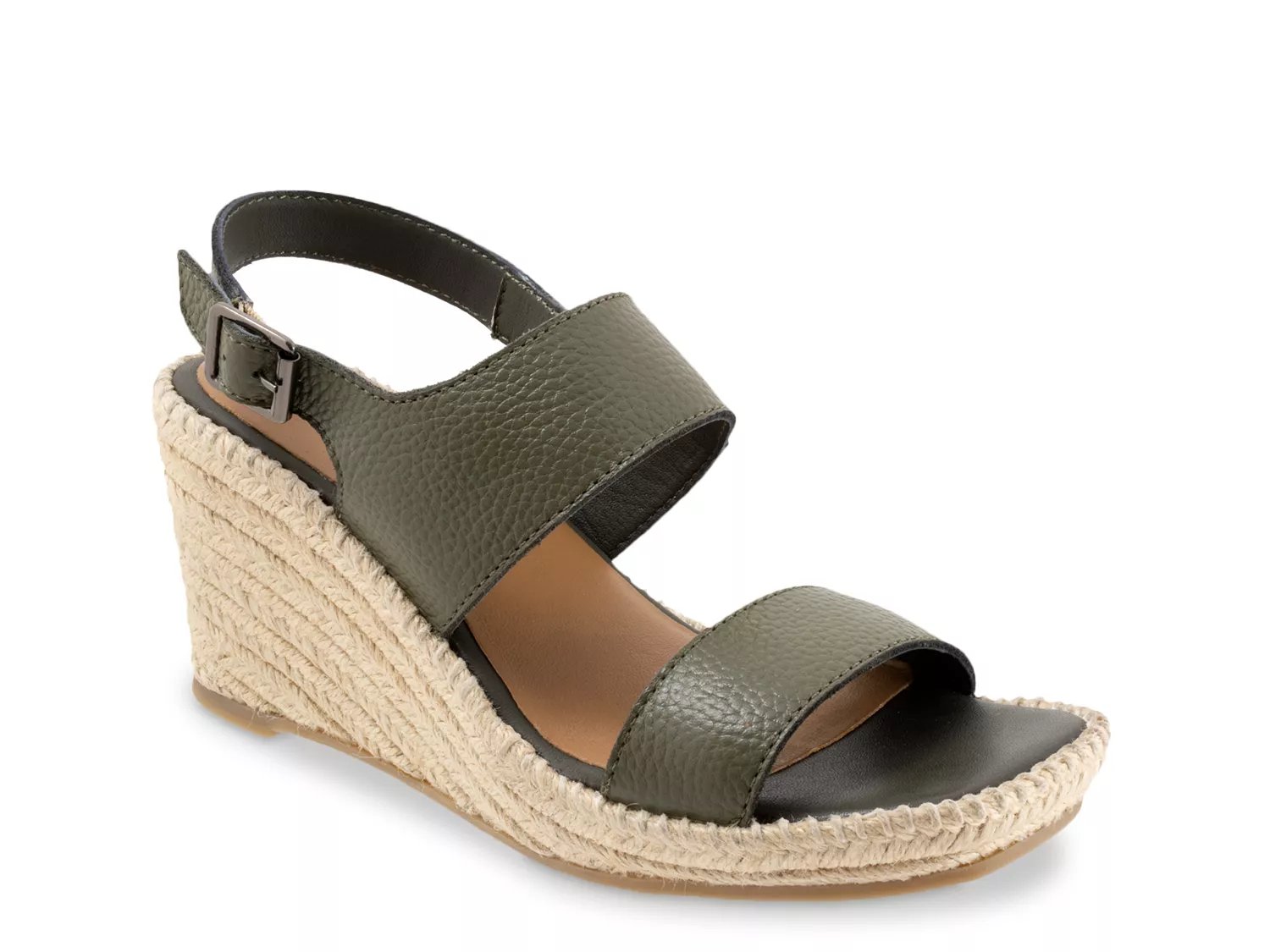 Softwalk Hartley Espadrille Wedge Sandal Free Shipping DSW