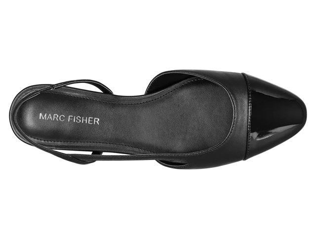 Marc fisher black flats on sale