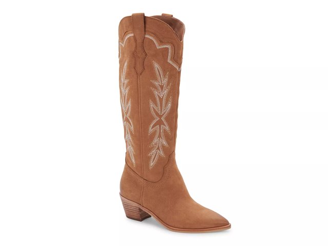 Dsw top embroidered boots