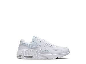 White nike air max kids sale