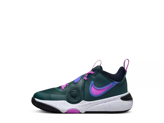 Nike Team Hustle D 11 Basketball Sneaker Kids Free Shipping DSW