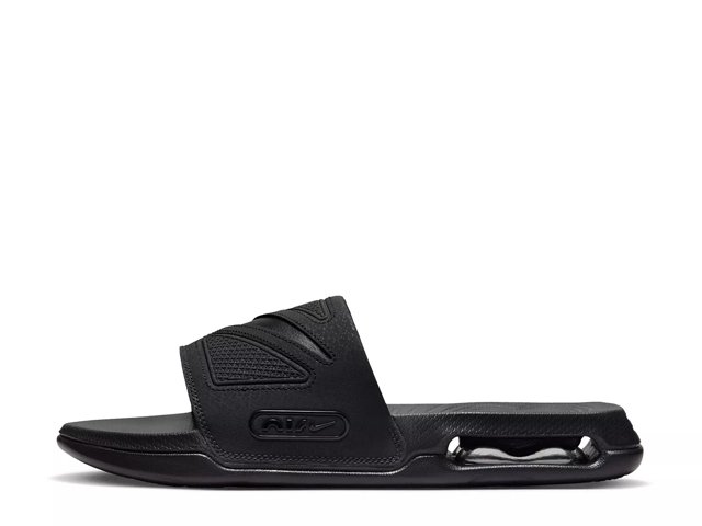 Air max slides sales black