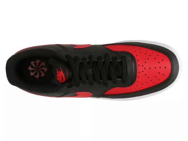 Nike court vision low rojo sale