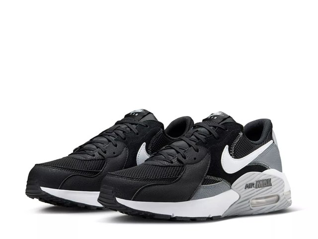 Black and white nike max shop