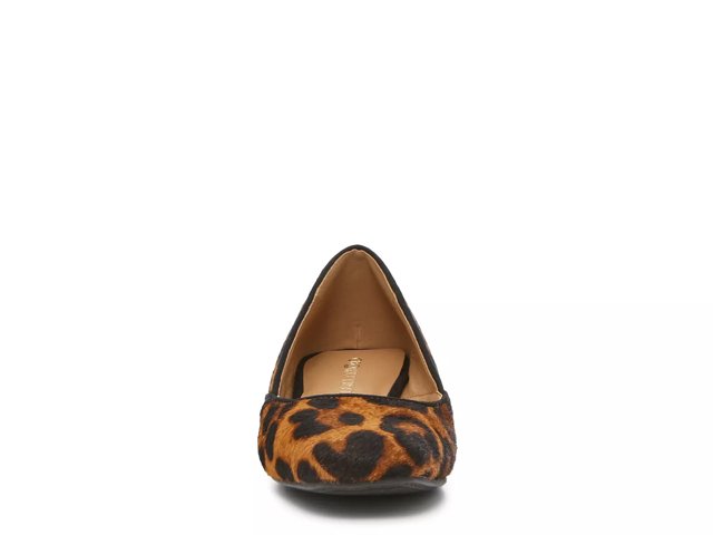 Crown vintage leopard flats hotsell
