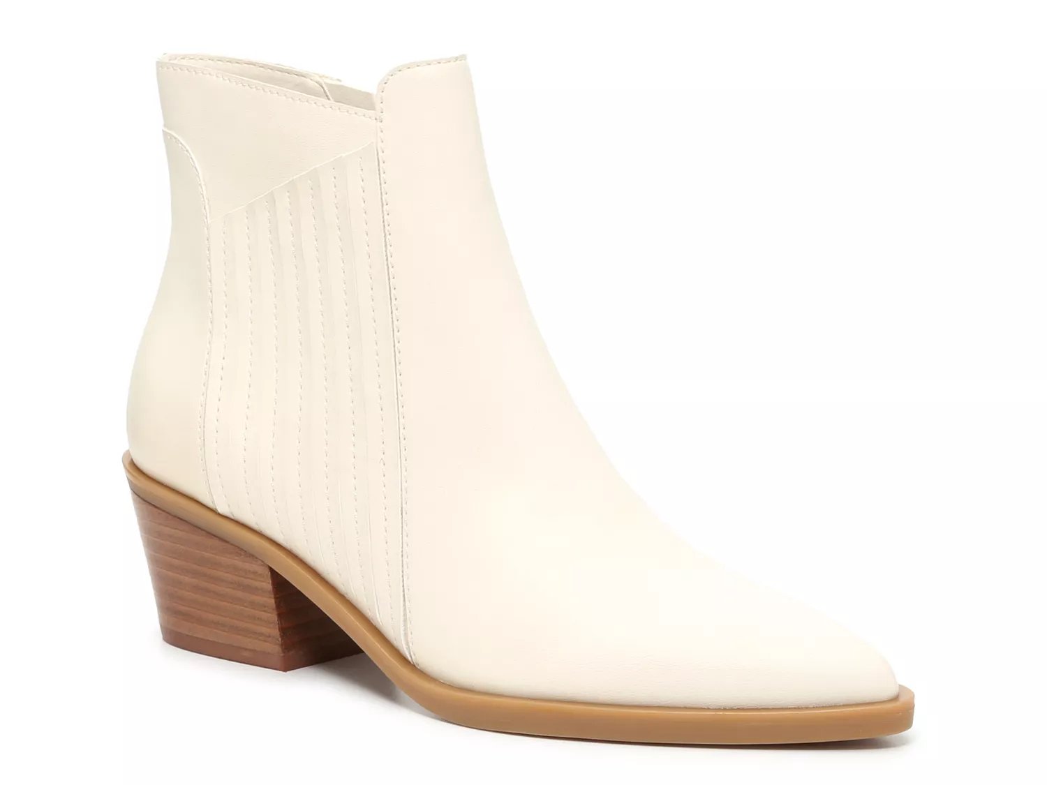 White booties outlet dsw