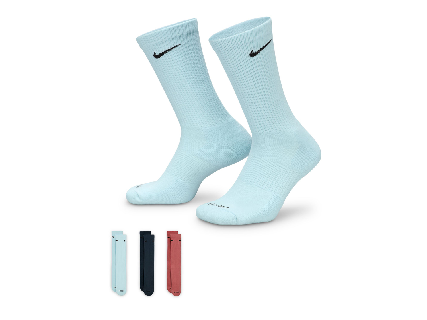 Nike Everyday Plus Cushioned Crew Socks - 3 Pack