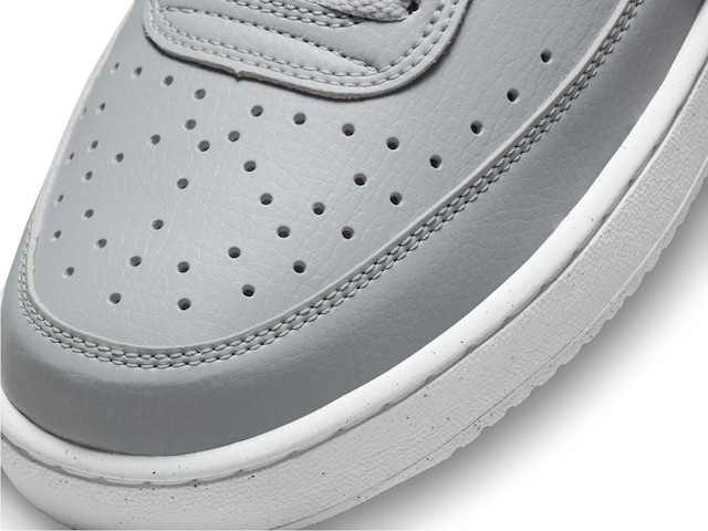 Grey Nike Mens Court Vision Low Sneaker, Mens