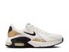 Nike white black store gold