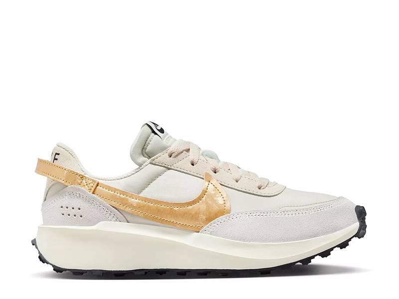 Nike womens outlet gold running shoes