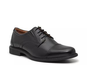 Hush puppies black shop derby formal shoes