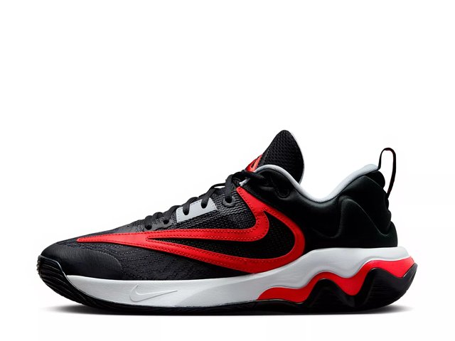 Nike Giannis Immortality 3 Men s Basketball Shoes Size 10.5 Black Red Gray