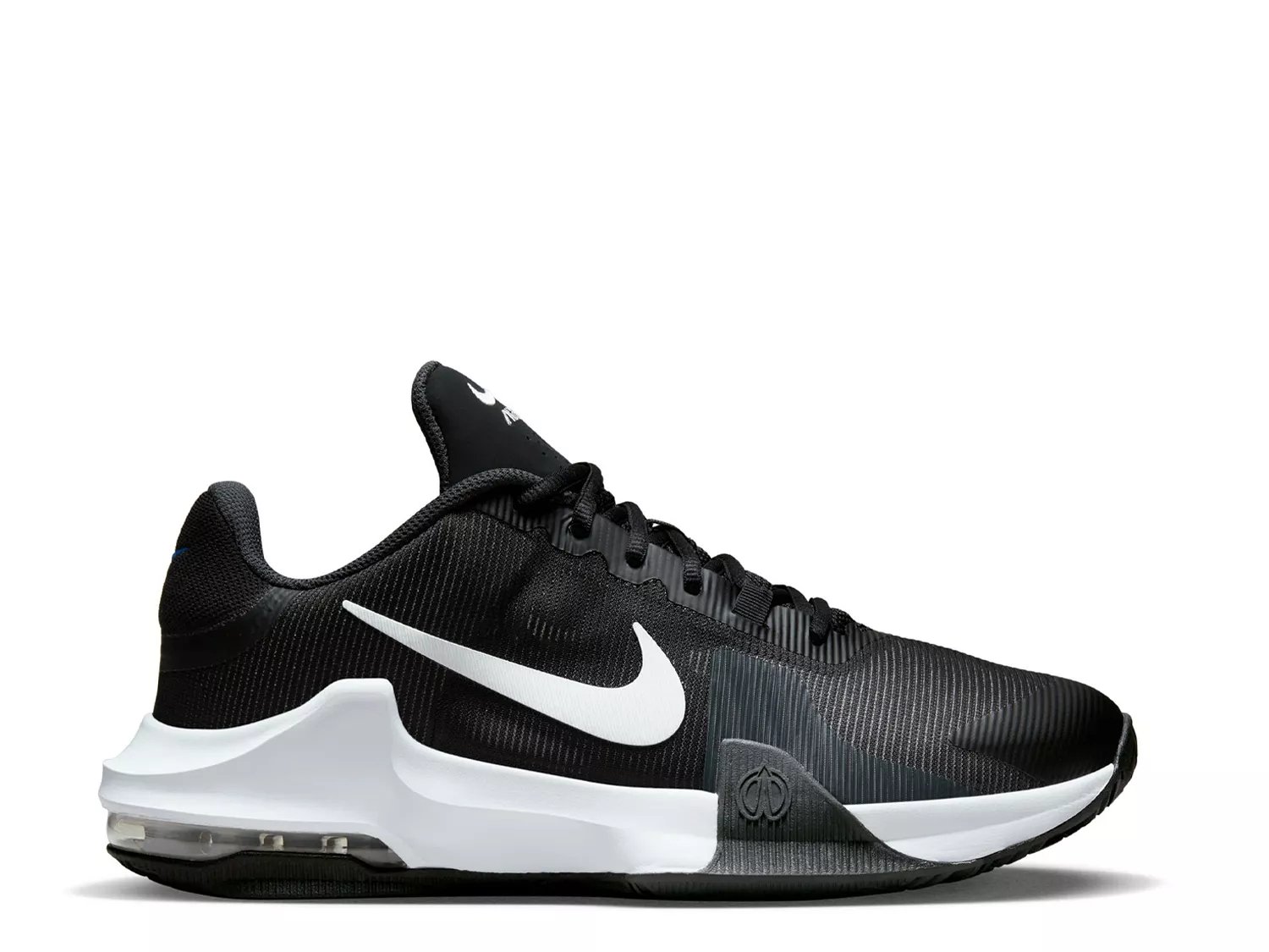 Nike Performance AIR MAX IMPACT 4 - Zapatillas de baloncesto -  white/black/pure platinum/blanco 