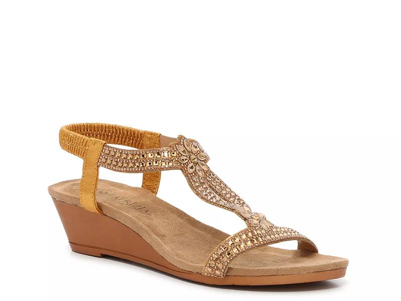 Rose gold deals wedges dsw