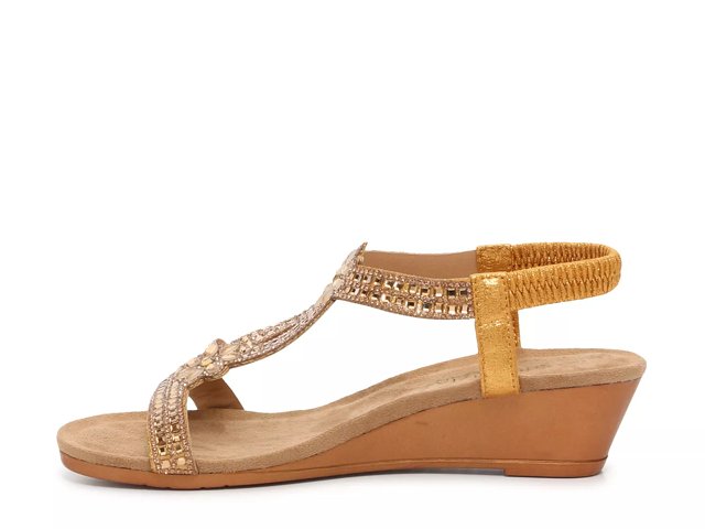 Patrizia by Spring Step Travolta Wedge Sandal - Free Shipping | DSW