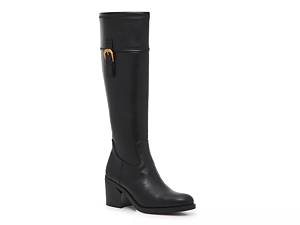 Dsw black boots knee hot sale high