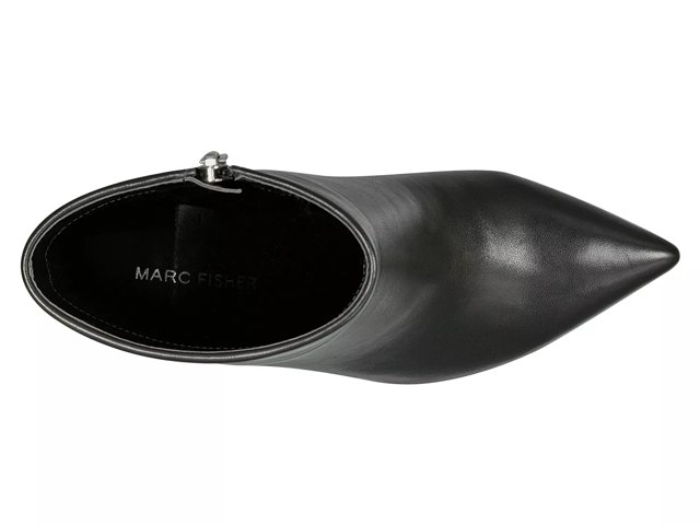 Marc fisher black hotsell leather booties
