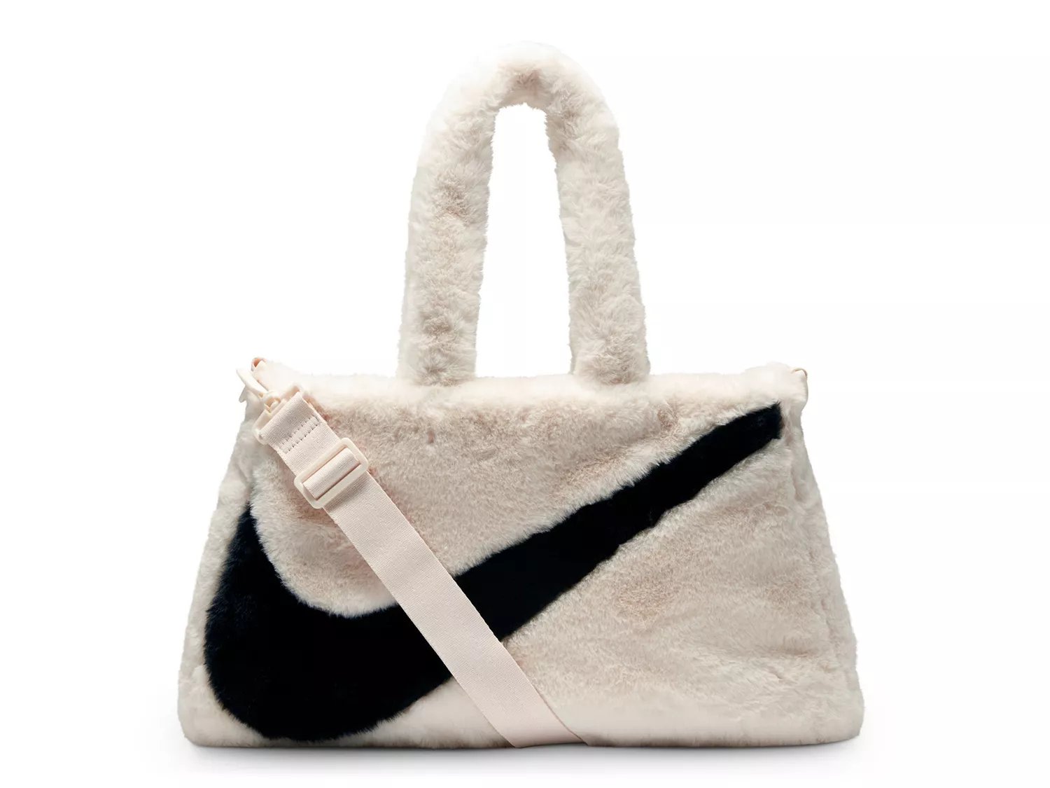 Faux fur hot sale tote bag