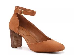 Tan on sale pumps dsw