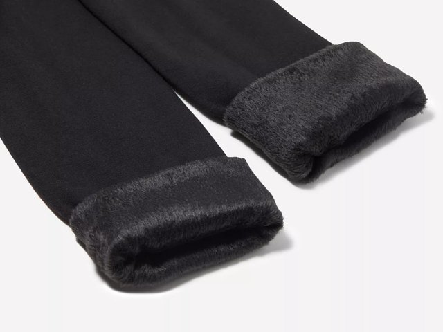 Fur-Lined Leggings