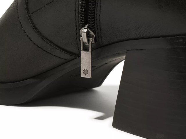 Lucky brand black booties dsw top