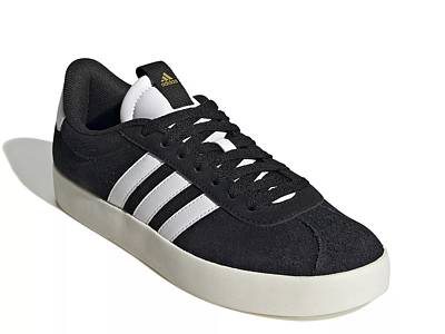 Adidas VL Court 2.0k kids 11.5 white/black stripes