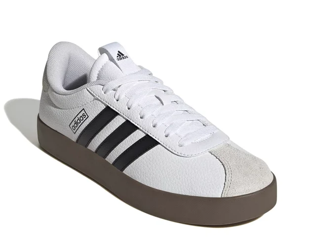 Adidas VL Court 3.0 Women s Shoes Size 10 White Black