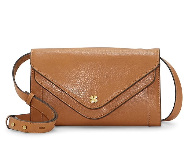 Lucky Brand Tobacco Shadow Leather Crossbody Bag, Best Price and Reviews