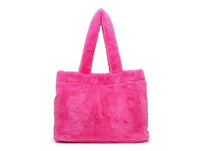 Fuzzy best sale pink bag