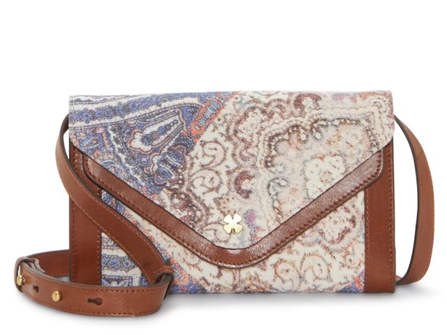 Lucky Brand Love Leather Crossbody Wallet Free Shipping DSW