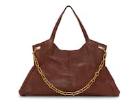 As Is Vince Camuto Smooth Leather Tote- Brant 