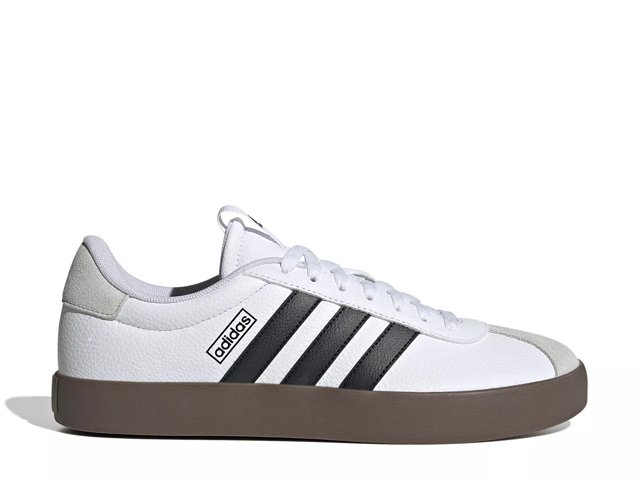 Grey adidas VL Court 3.0 Sneakers, Mens