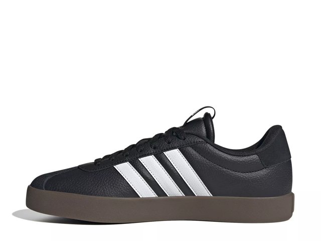 Black Adidas Mens Vl Court 3.0 Sneaker