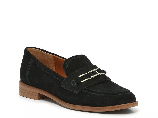 Franco sarto black shop suede flats