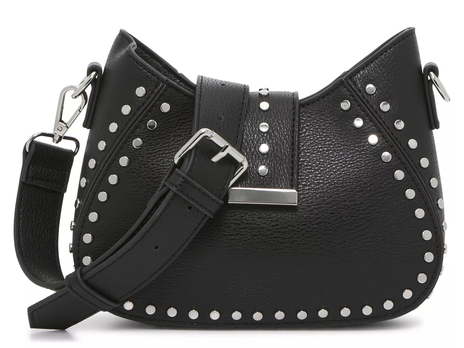 Black studded purse online crossbody