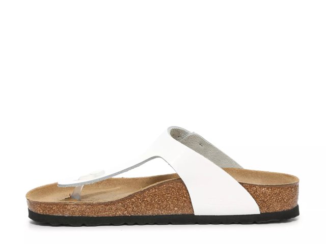 Birkenstock sales gizeh wit