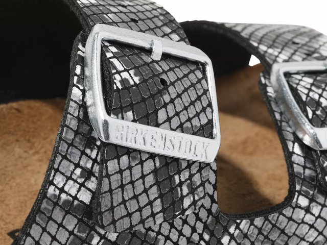 Birkenstock arizona snakeskin black hotsell