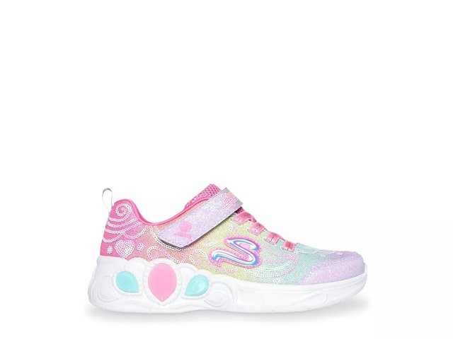 Skechers Princess Wishes Slip On Light Up Sneaker Kids