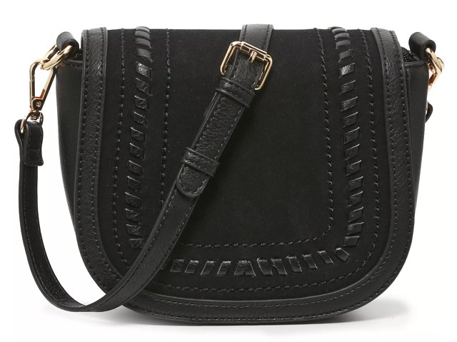 Crown Vintage Whipstitch Saddle Crossbody Bag Free Shipping DSW