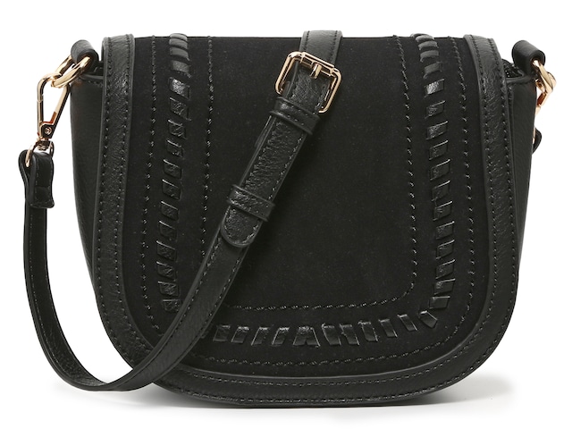 Crown Vintage Whipstitch Saddle Crossbody Bag - Free Shipping | DSW